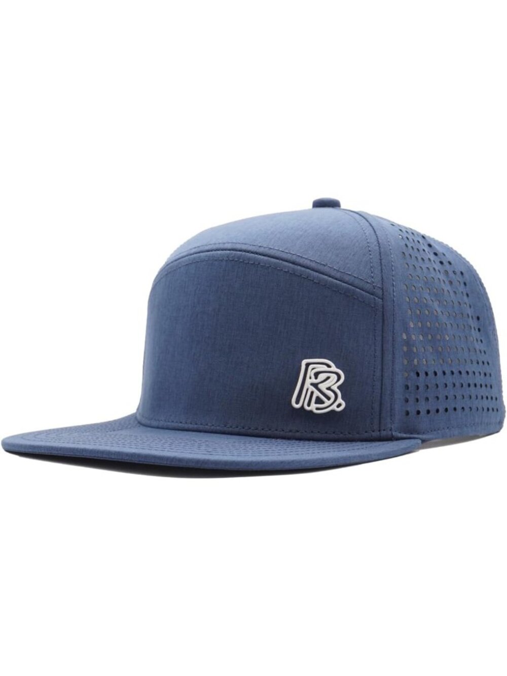 Core Crown Hat – Water-Resistant Snapback with Premium Metal Logo, Flat Bill